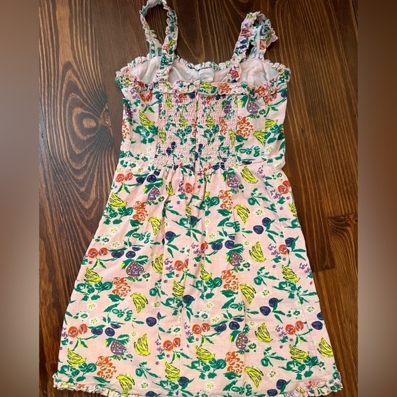 URBAN OUTFITTERS Robin Fruit Mini Lace Up Dress Pink - Picture 6 of 9